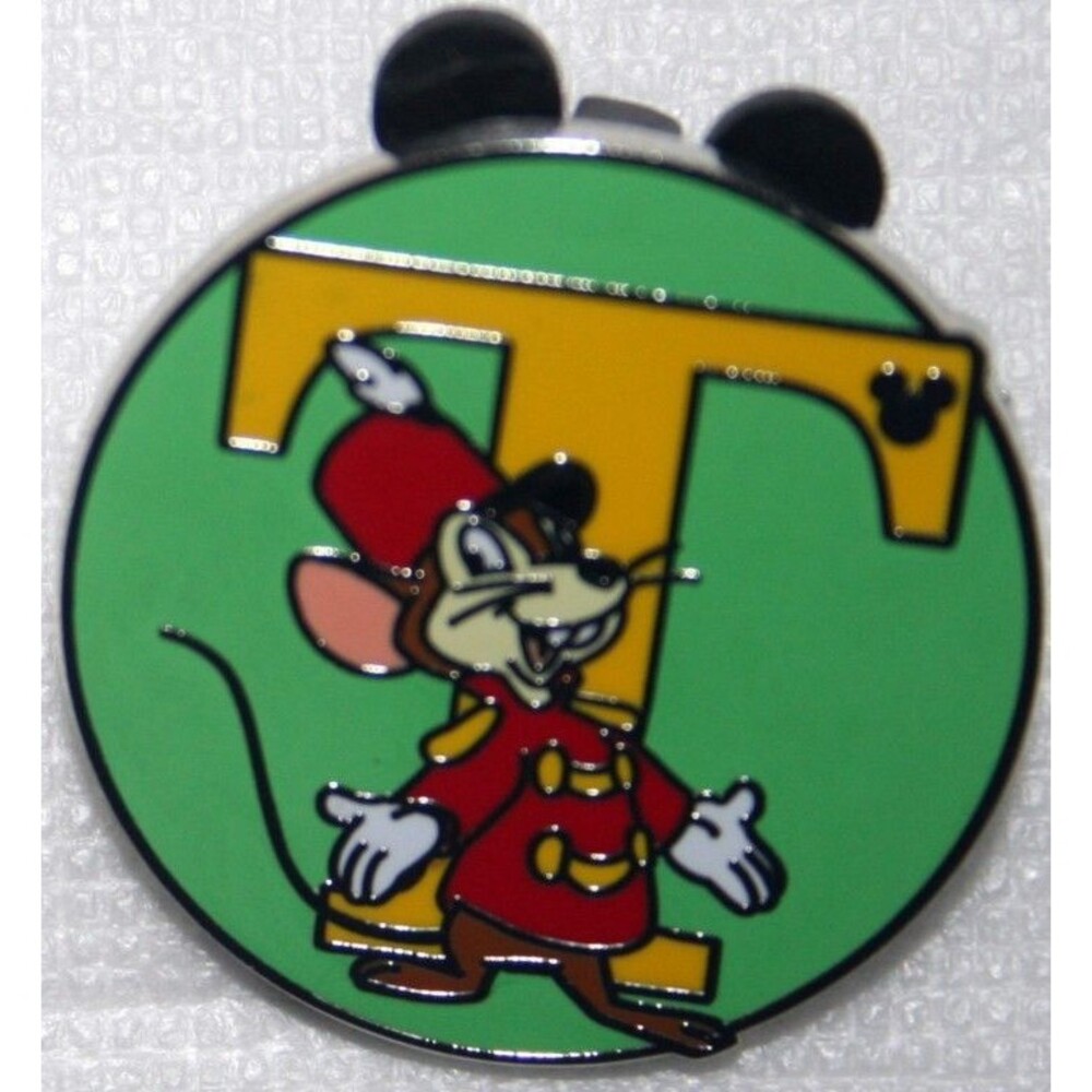 WDW - Hidden Mickey Series III - Alphabet - Timothy (T)
